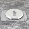 YINETTECH 1Pc 4 Inch Aluminum Backer Pad M14 Hook and