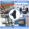QIMEI-SHOP Pneumatic Connector T Pneumatic Connector 8 mm to 6