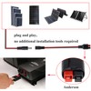 HCFeng 14AWG DC 5521Male/Female Power Plug to an-der-Son Cable 45A