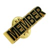 PinMart Gold Plated Member Enamel Lapel Pin