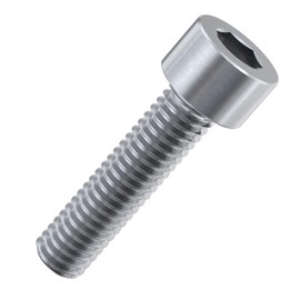 Accu - M4 x 22mm Full Thread Cap Head Screws (DIN 912) - Stainless Steel (A2) (Pack of 50)