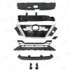 ROKY 8PC For Sentra 2020-22 Front Radiator Shutter Upper Lower