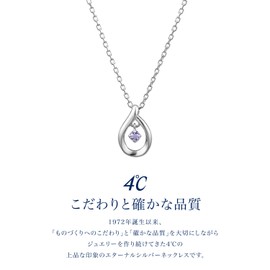 Yondosi Birthstone Silver Necklace, Silver