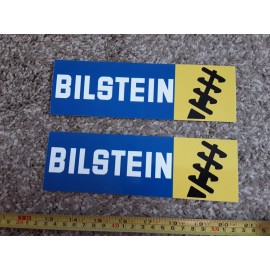 BILSTEIN Lot of 2 BILSTEIN Shocks Struts Racing Decals Sticker NHRA Nascar Lift Kit Truck