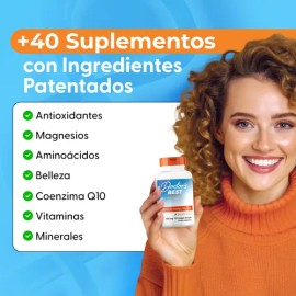 Glicinato De Magnesio Quelado Alta Absorción  200mg 240 Tab                                                                                           