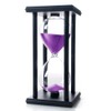 Bellaware 60 Minute Wooden Sand Timer Sand Timer - Purple