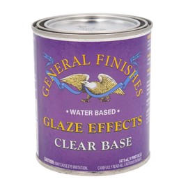 General Finishes Water Based Glaze Effects, 1 Pint, Clear Base