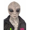 Rubber Johnnies Grey Alien MASK, Latex, Adult One Size, Fancy