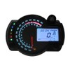 Universal Motorcycle LCD 7 Color Switch Multimeter All-in-One Digital Speedometer