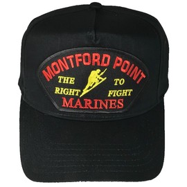 MONTFORD Point Marines HAT - Black - Veteran Owned Business