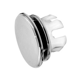 Knoppo Sink Design Overflow Cover, Overflow Cover, Set of 2 Mirrors (Chrome)