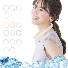 Cool Ring, Ice Neck Ring, Neck Cooler, Repeated Use, Neck Ring, Cool, Cooling, Ego Cooler, Commuting to Work or School, Naturally Freezing, Cold Sensation, Cold Ring, Protection Against Extreme Heat