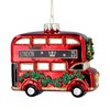 Gisela Graham London Red Double Decker Bus Hanging Decoration