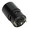 High Torsion DC Motor 12000RPM Round Shaft Fast Speed Red