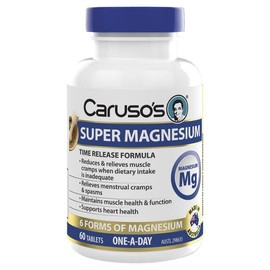 Caruso's Buy Caruso's Super Magnesium 60 Tablets Online Chemist Outlet