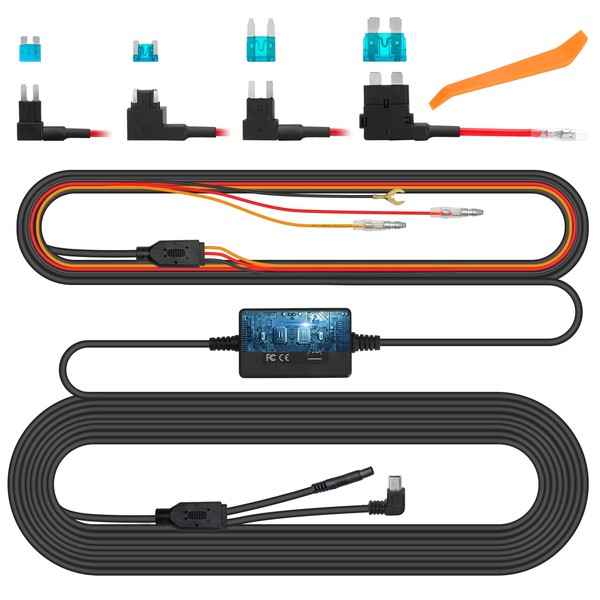 NexiGo Dash Cam Hardwire Kit with Fuse Kit for D621,