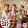 1 Piece Christmas Silicone Chocolate Molds Gnome and Ornament Shape