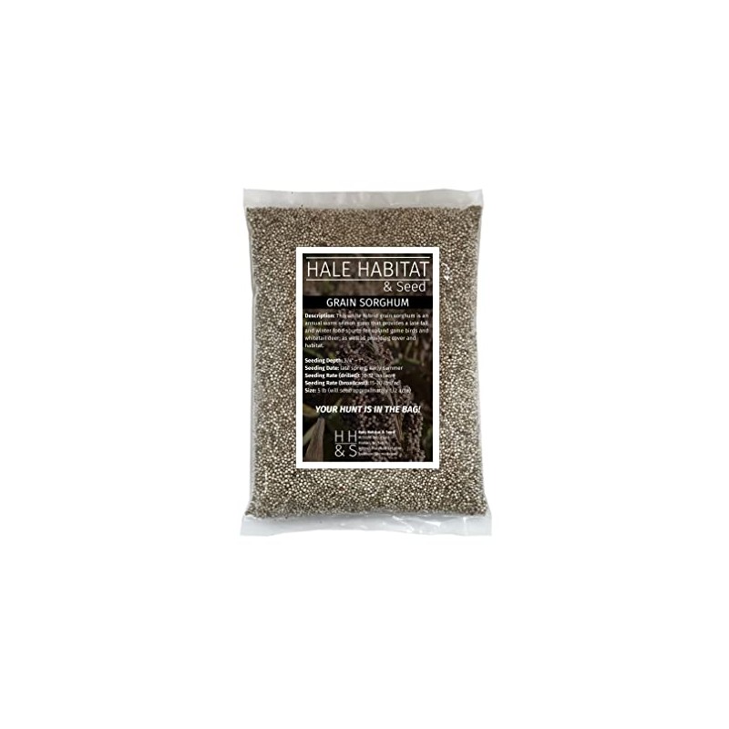 Hale Habitat & Seed Grain Sorghum Food Plot Seed, 5