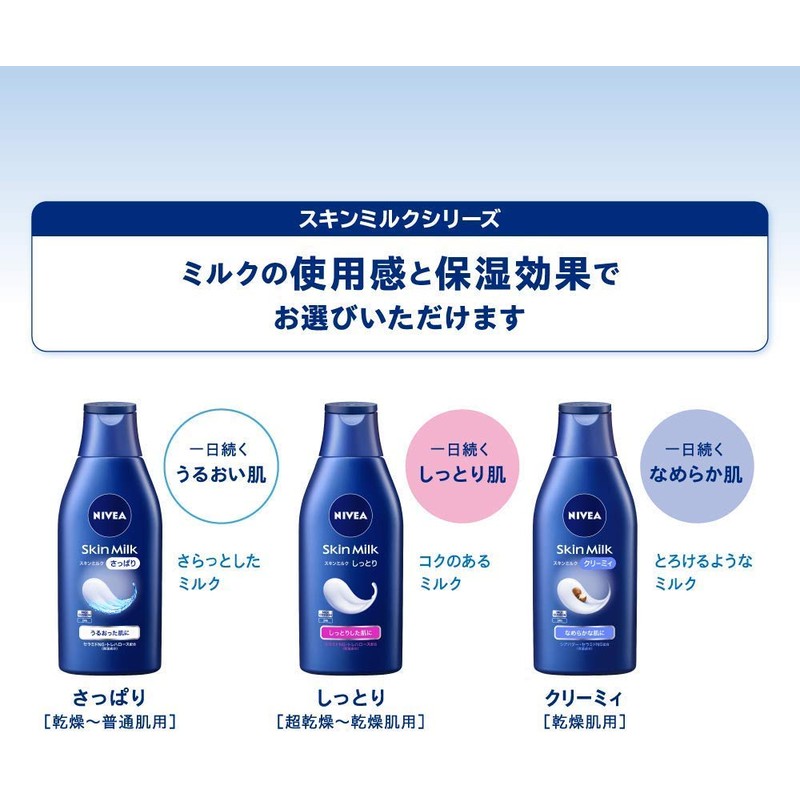 Nivea Skin Milk, Moist 7.1 oz (200 g)