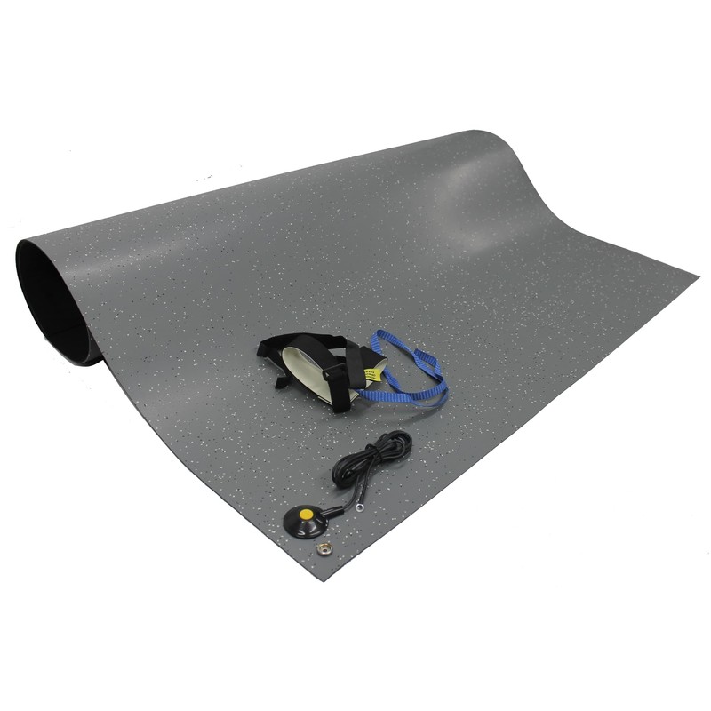 ESD Floor Mat - Durable Rubber ESD Mat - with