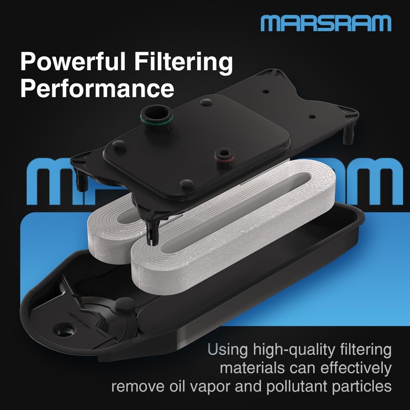 Marsram 6.7 Cummins Crankcase Ventilation Filter CV52001 fits for 2008-2022