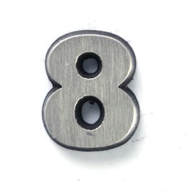 Number 8 Eight Lapel Pin by StockPins