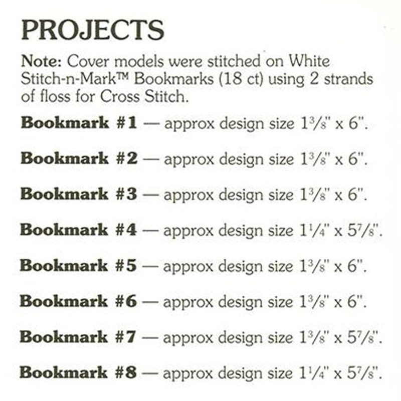 LEISURE ARTS-Pretty Bookmarks