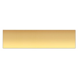 Brass Sheet,2" x 8",16 Gauge(1.5mm) Thickness, 99.9% Pure Brass Plate,for Engraving, Crafting, Jewelry