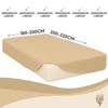 Strauss Home® Jersey Fitted Sheet, 100% Cotton, 180 x 220