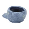 Hat Flower Pot Blue Retro Cowboy Hat Clothes Resin Plant