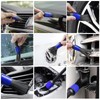 9Pcs Car Detailing Brush Set Soft Car Interior cleaning Brushes