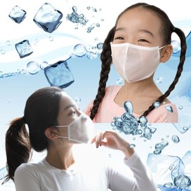 BoBo Inssa Summer Waterproof Mask for Water Play, Swimming, Water Parks, Hiking, Golf - 1pc Individually Packaged (Large/Medium) White / L 3ea