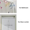 Tension Curtain Rod for Window Cupboard Closet, Black Extendable Adjustable