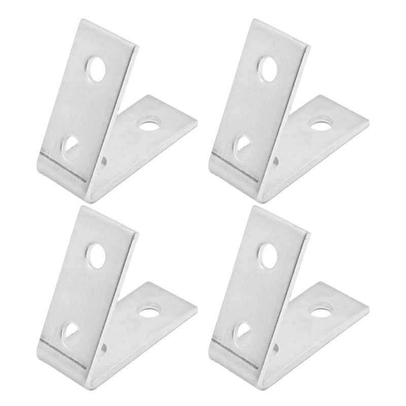 EATAKWARD 4 PCS Inside Angle Bracket for 1/2" Bolt in