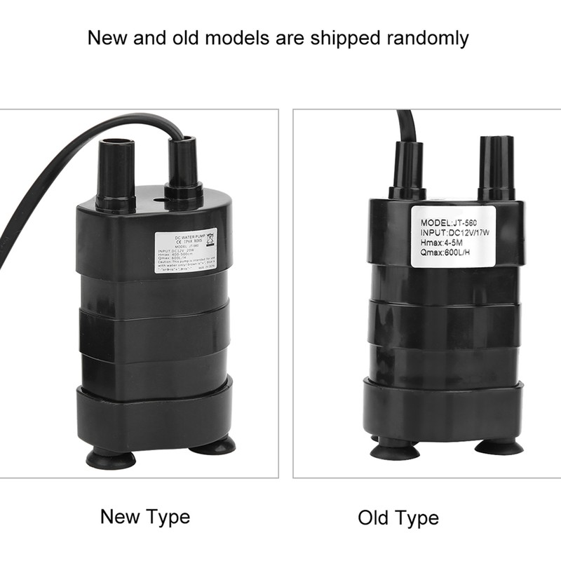 Mini High Hydraulic Head DC Brushless Submersible Water Pump 12V