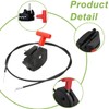 ZAMDOE Universal 56" Lawn Mower Throttle Cable Switch Assembly Control