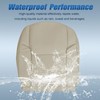 SecosAutoparts Driver Side Bottom Replacement Leather Seat Cover Tan Compatible
