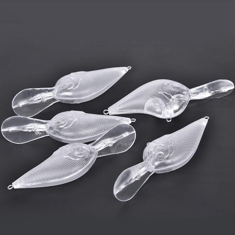 Fishing Lures Set Blank Unpainted Hard Bait Blanks Crankbait Unpainted