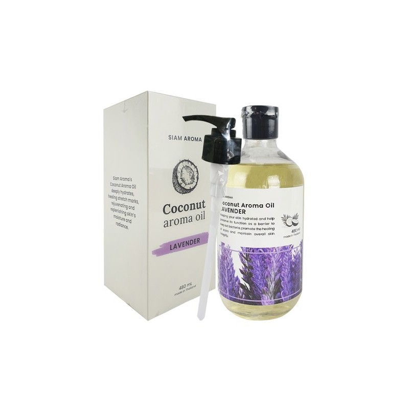 Siam Aroma Thai Aroma Oil 480ml Coconut Main Ingredient Massage