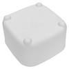 Trade One Tabletop Trash Can, White, Approx. 6.4 x 6.3