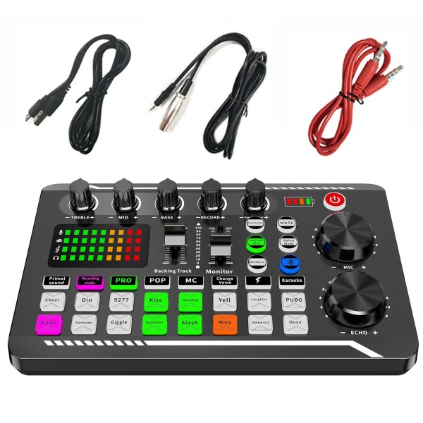 Unbranded Podcast Microphone Sound Card Kit for Streaming/Gami