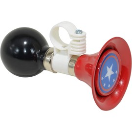 Kids Bike Horn, Bike Bell for Kids, Bicycle Bell for Girls Boys (Black&Red)