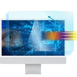 Eyes Protection Screen Protector for Apple iMac 24-inch, Apple M1 chip Anti Blue Light Anti Glare, Blue Light Screen Filter for 2022 2021 Apple iMac 24-inch, Reduce Eyes Stain, Anti Fingerprint