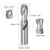 sourcing map Solid Carbide Drill Bit, 12mm (0.472") YG6X/C3 Micro-Grain