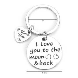 SHTALHST Keychain gifts,Keychain,Soulmate gifts,Stainless Steel Keychain Gift for Couples - Perfect Anniversary and Valentine's Day Gift for Boyfriend, Girlfriend, Husband, Wife