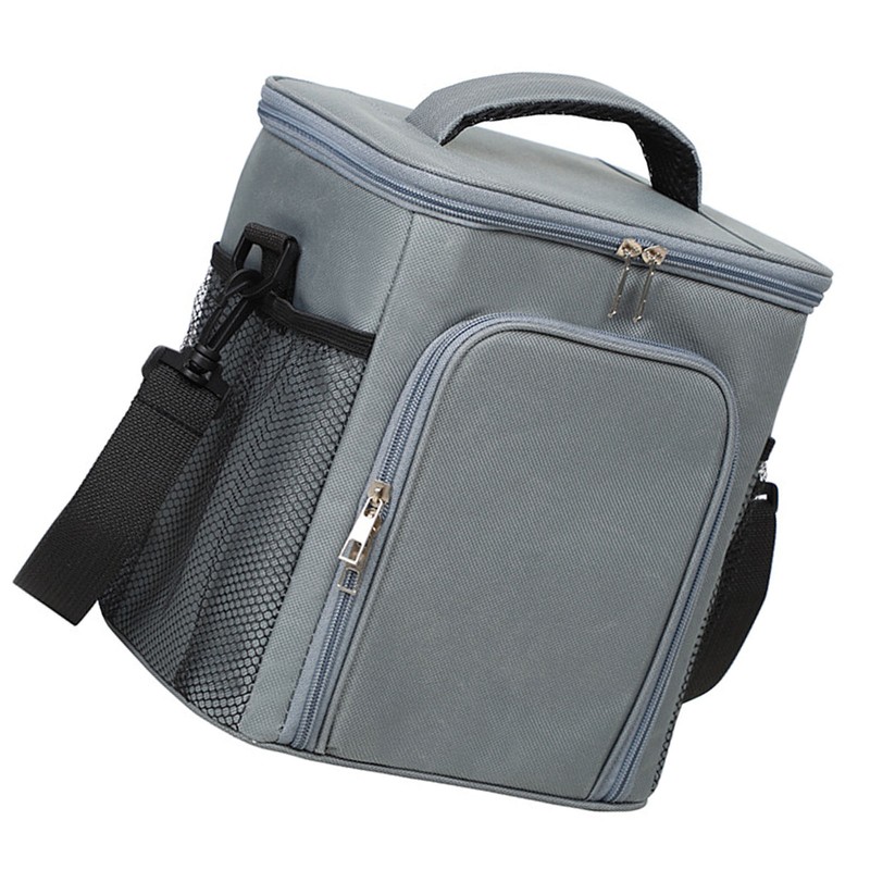 Insulated Bag Large Capacity Oxford Cloth Aluminum Foil Adjustable Shoulder