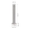 sourcing map 5/16-18x2" Hex Bolts 304 Stainless Steel Hexagon Screw
