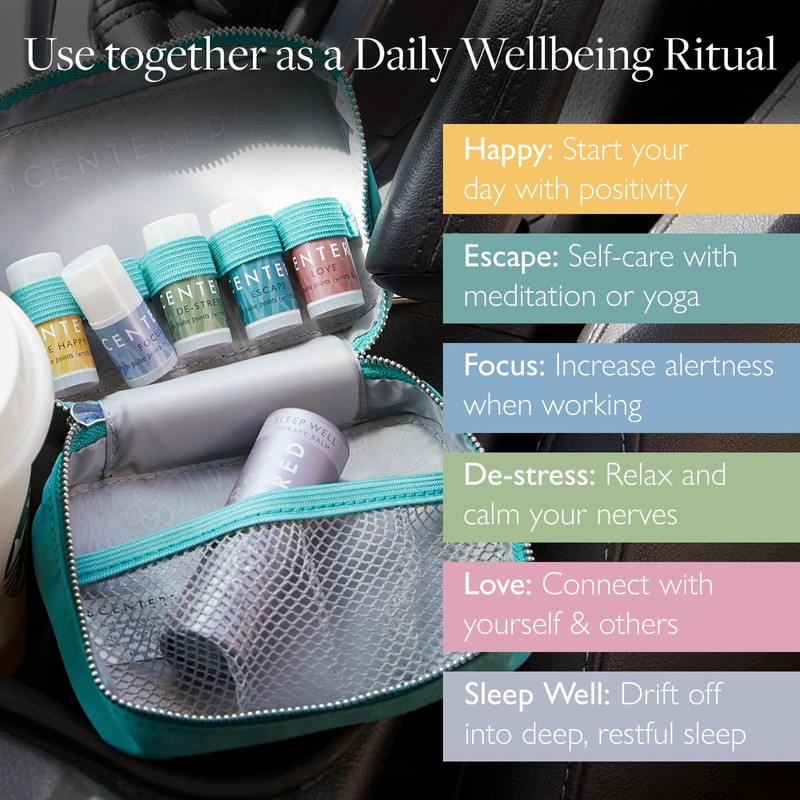 Scentered Aromatherapy Balm Gift Set - Daily Ritual - Sleep