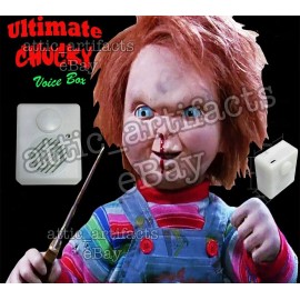 Ultimate Chucky Charles Voice Box 60+ Phrases Child's Play Brad Dourif