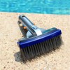 Pool Brush, 5.5in Stainless Steel Wire Bristle Brush for Spa,